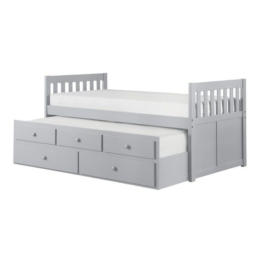 Orion (2) Twin/Twin Trundle Bed in Gray - B2063PR-1* - FAMSA Furniture (TX)