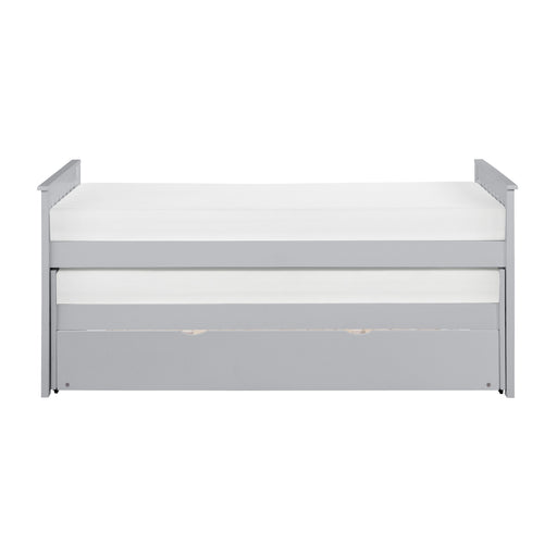 Orion Twin/Twin Bed with Twin Trundle in Gray - B2063RT-1R - FAMSA Furniture (TX)