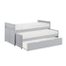 Orion Twin/Twin Bed with Twin Trundle in Gray - B2063RT-1R - FAMSA Furniture (TX)