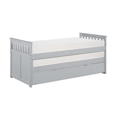 Orion Twin/Twin Bed with Twin Trundle in Gray - B2063RT-1R - FAMSA Furniture (TX)