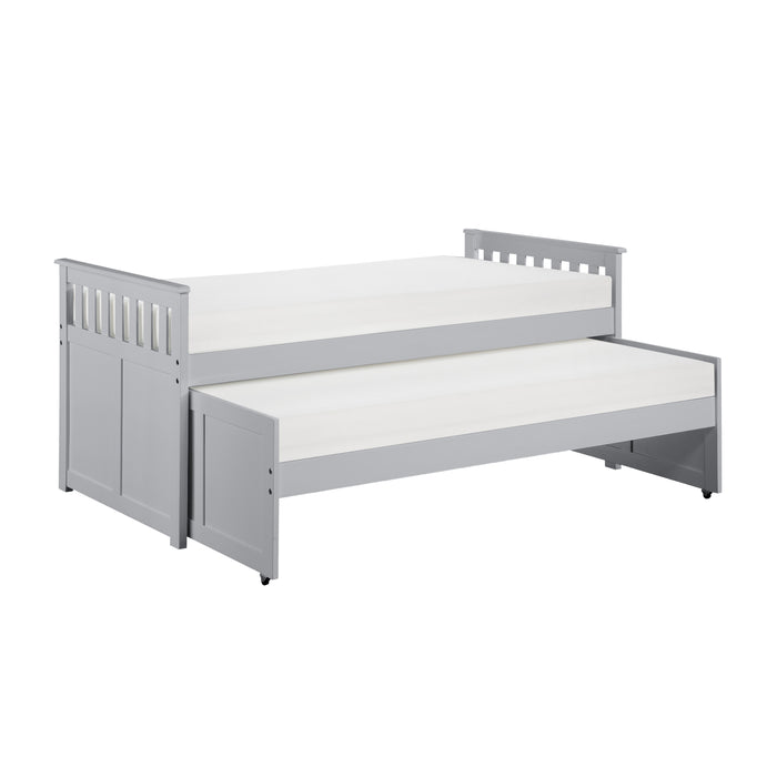 Orion Twin/Twin Bed in Gray - B2063RT-1 - FAMSA Furniture (TX)