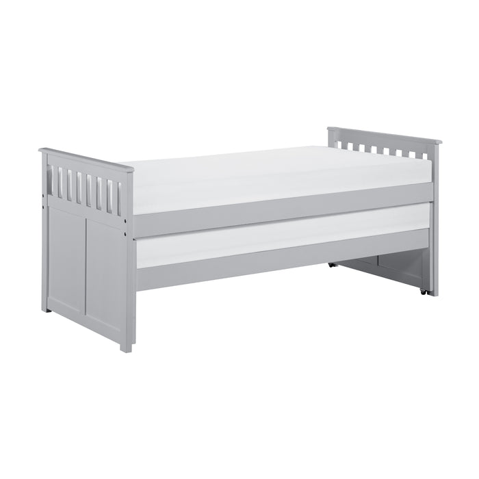 Orion Twin/Twin Bed in Gray - B2063RT-1 - FAMSA Furniture (TX)