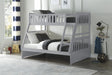Orion (3) Twin/Full Bunk Bed in Gray - B2063TF-1* - FAMSA Furniture (TX)