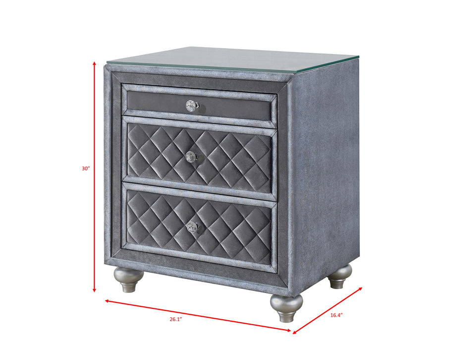 Came 7pc King Bedroom Set - Gray