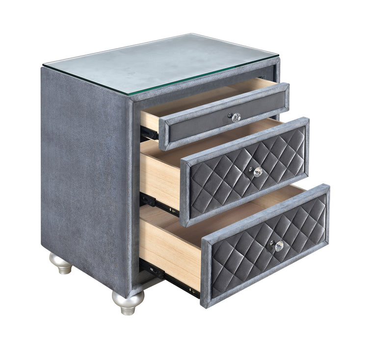 Came 7pc King Bedroom Set - Gray