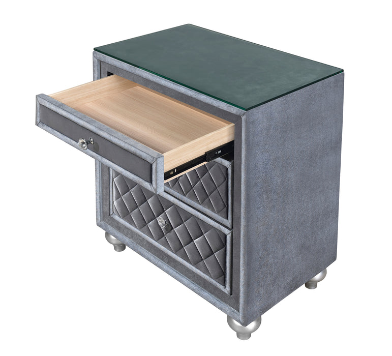 Came 7pc King Bedroom Set - Gray