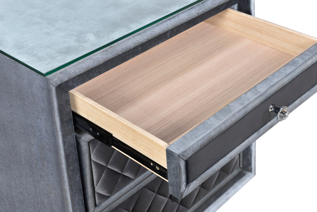 Came 7pc King Bedroom Set - Gray