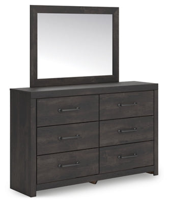 Hollivern Dresser and Mirror - FAMSA Furniture (TX)