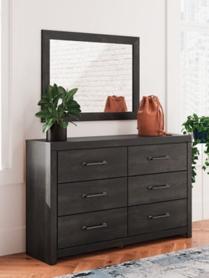 Hollivern Dresser and Mirror - FAMSA Furniture (TX)