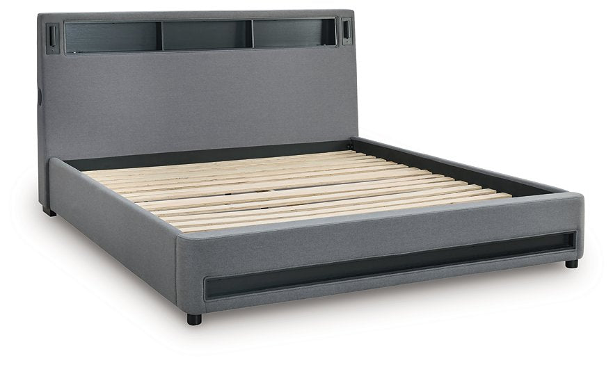 Verishaw Upholstered Bed - FAMSA Furniture (TX)