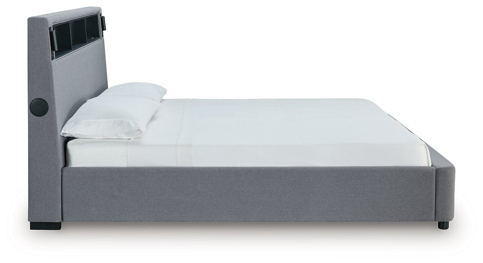 Verishaw Upholstered Bed - FAMSA Furniture (TX)