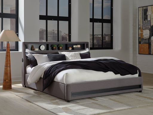 Verishaw Upholstered Bed - FAMSA Furniture (TX)