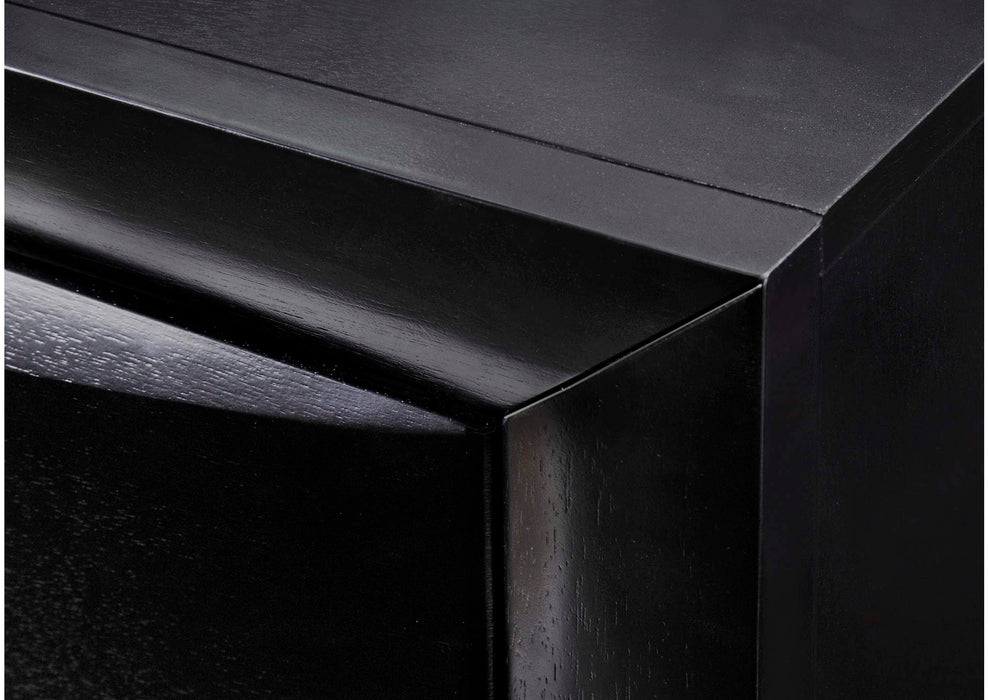 Emily 5-Drawer Chest - Black
