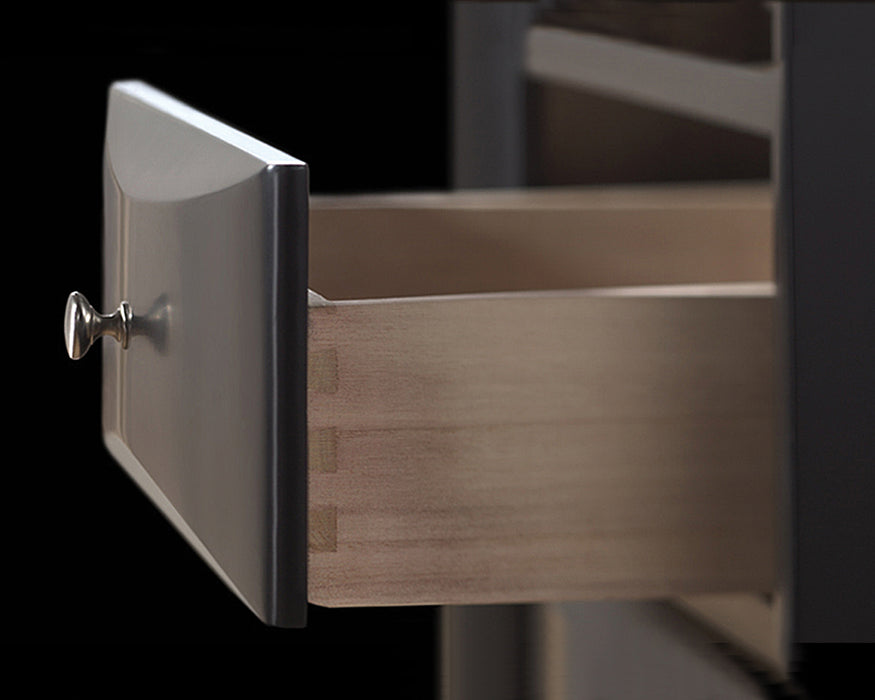 Emily 7pc Queen Bedroom Set - Black