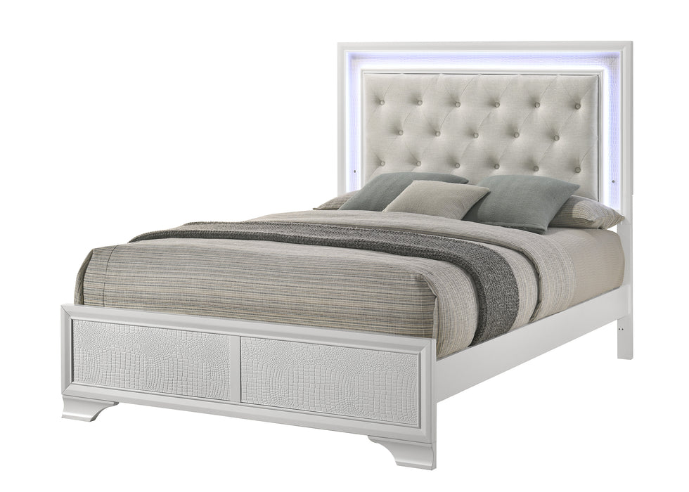 Lyssa 5pc Twin Bedroom Set - White
