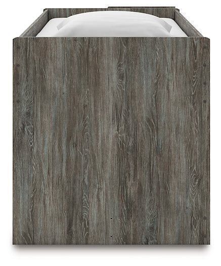 Frandern Loft Bed with Bookcase Storage - FAMSA Furniture (TX)