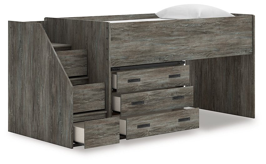 Frandern Loft Bed with Drawer Storage - FAMSA Furniture (TX)