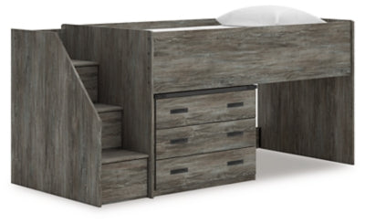 Frandern Loft Bed with Drawer Storage - FAMSA Furniture (TX)