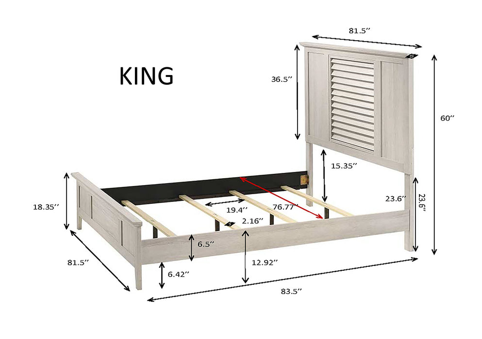 Sarter 5 piece Bedroom Set