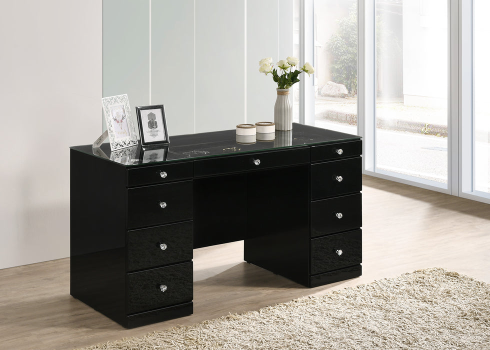 Avery Vanity Set in Black