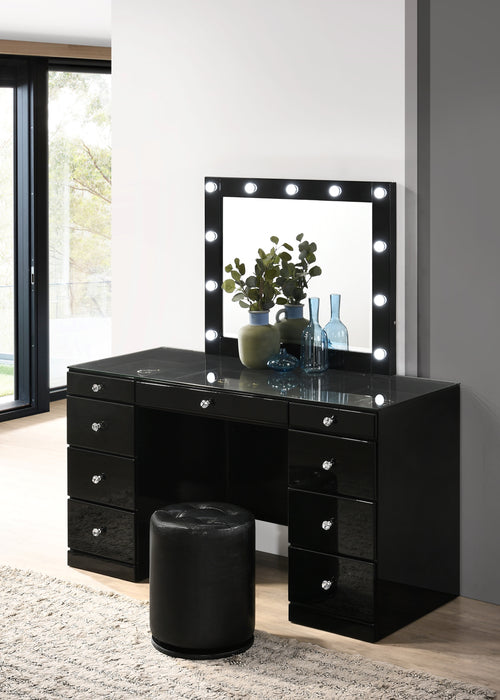 Avery Vanity Set in Black