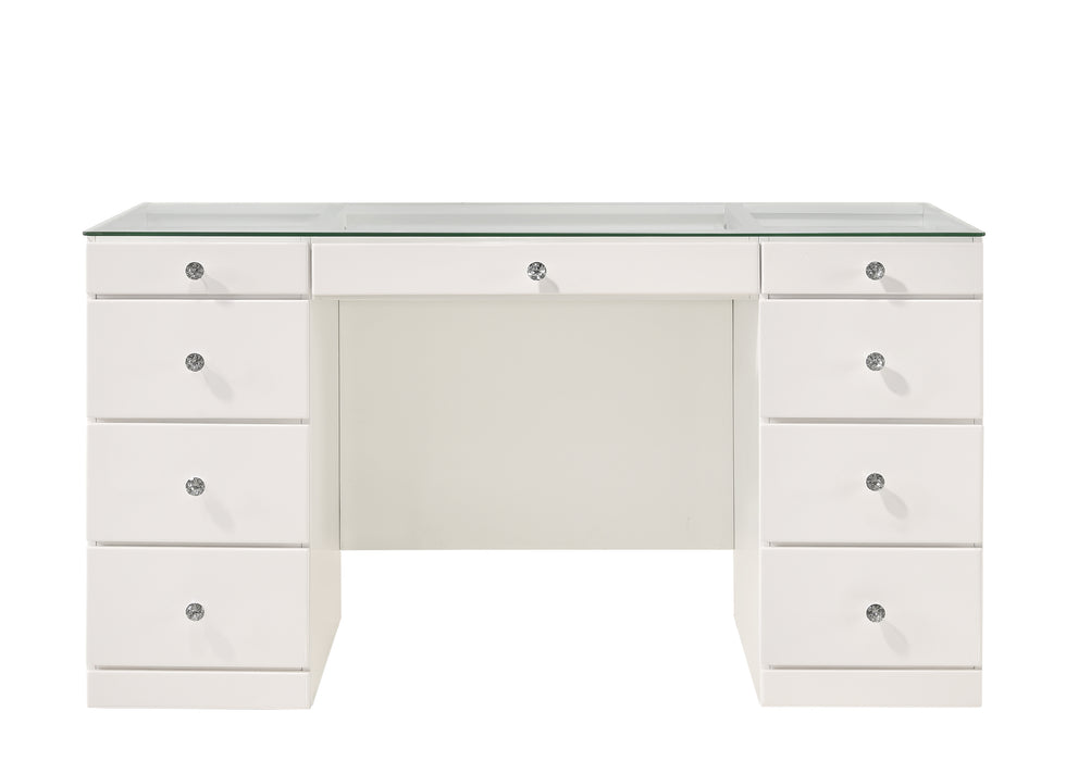 Avery Vanity Set in White