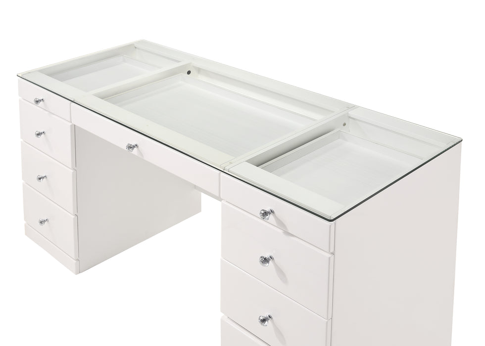 Avery Vanity Set in White