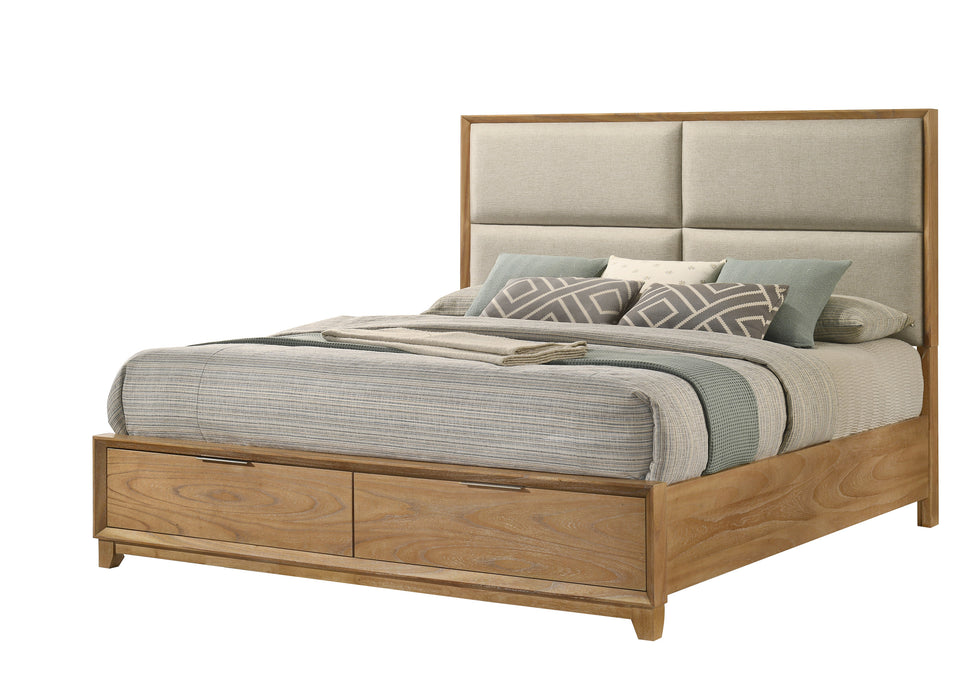 Honey 6pc Queen Bedroom Set