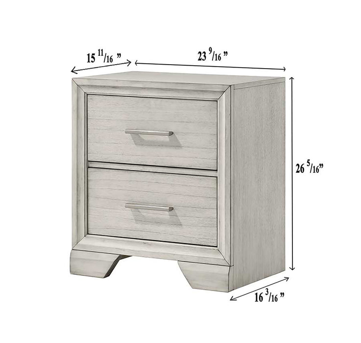 Jayme 6pc Queen Bedroom Set - White - FAMSA Furniture (TX)