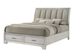 Jayme 6pc Queen Bedroom Set - White - FAMSA Furniture (TX)
