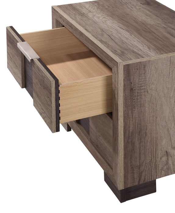 Rangley 6pc King Bedroom Set Gray/Brown