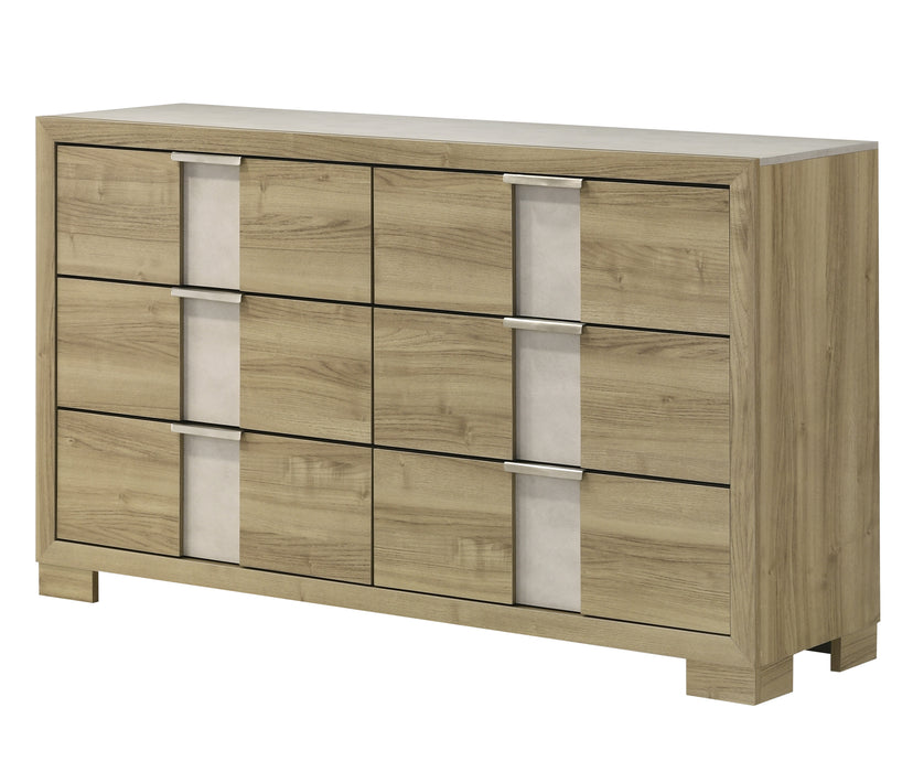 Rangley 6pc King Bedroom Set Driftwood