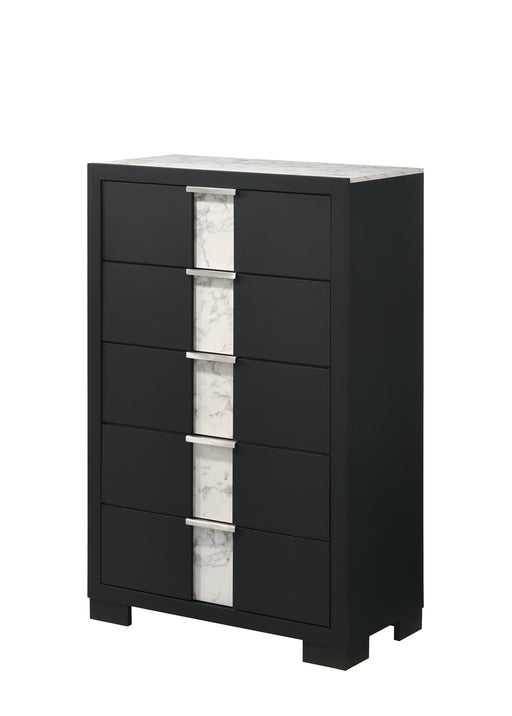 Angley 5-Drawer Tall Chest - FAMSA Furniture (TX)