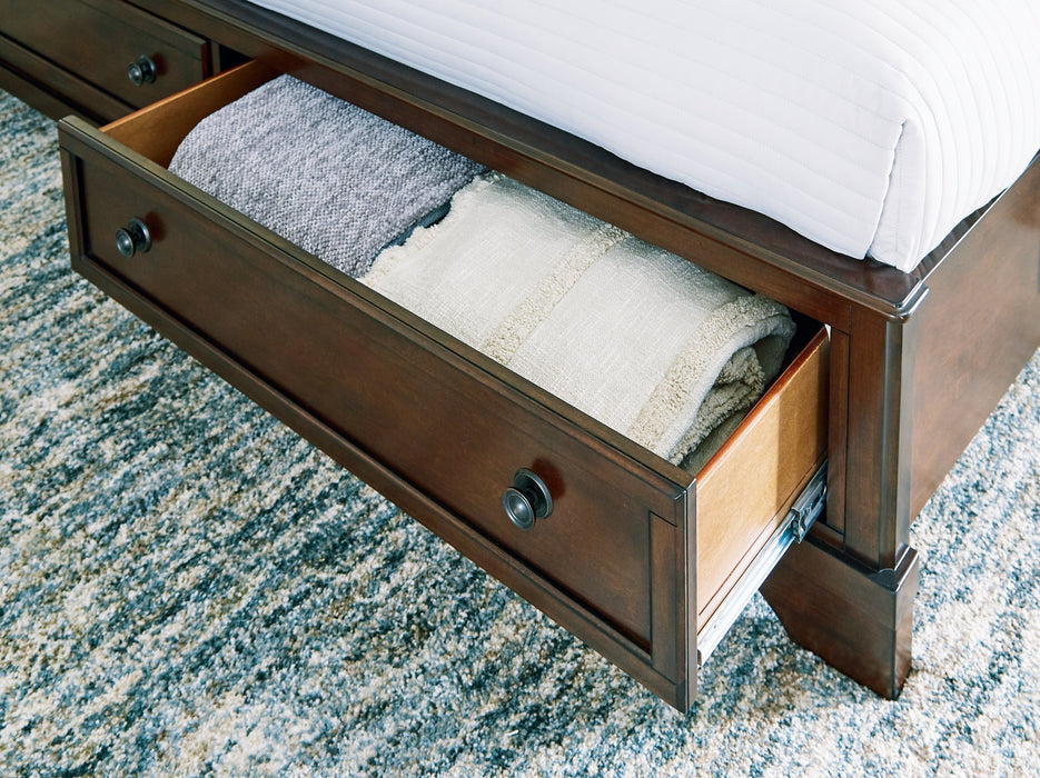 Trellington Sleigh Storage Bed - FAMSA Furniture (TX)