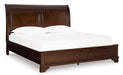 Trellington Sleigh Storage Bed - FAMSA Furniture (TX)