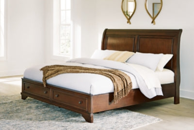 Trellington Sleigh Storage Bed - FAMSA Furniture (TX)