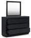 Londer Dresser and Mirror - FAMSA Furniture (TX)