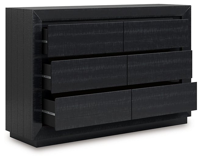 Londer Dresser and Mirror - FAMSA Furniture (TX)