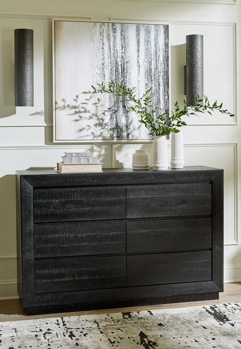 Londer Dresser and Mirror - FAMSA Furniture (TX)