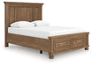 Feddinger Panel Storage Bed - FAMSA Furniture (TX)