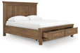Feddinger Panel Storage Bed - FAMSA Furniture (TX)