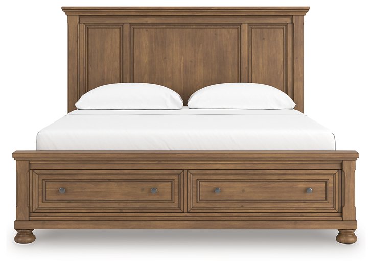 Feddinger Panel Storage Bed - FAMSA Furniture (TX)