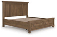 Feddinger Panel Storage Bed - FAMSA Furniture (TX)