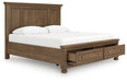 Feddinger Panel Storage Bed - FAMSA Furniture (TX)