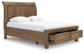 Feddinger Panel Storage Bed - FAMSA Furniture (TX)