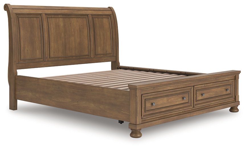 Feddinger Panel Storage Bed - FAMSA Furniture (TX)
