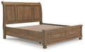 Feddinger Panel Storage Bed - FAMSA Furniture (TX)