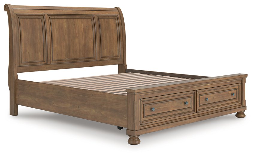 Feddinger Panel Storage Bed - FAMSA Furniture (TX)