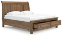 Feddinger Panel Storage Bed - FAMSA Furniture (TX)