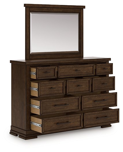 Taffenbrook Dresser and Mirror - FAMSA Furniture (TX)